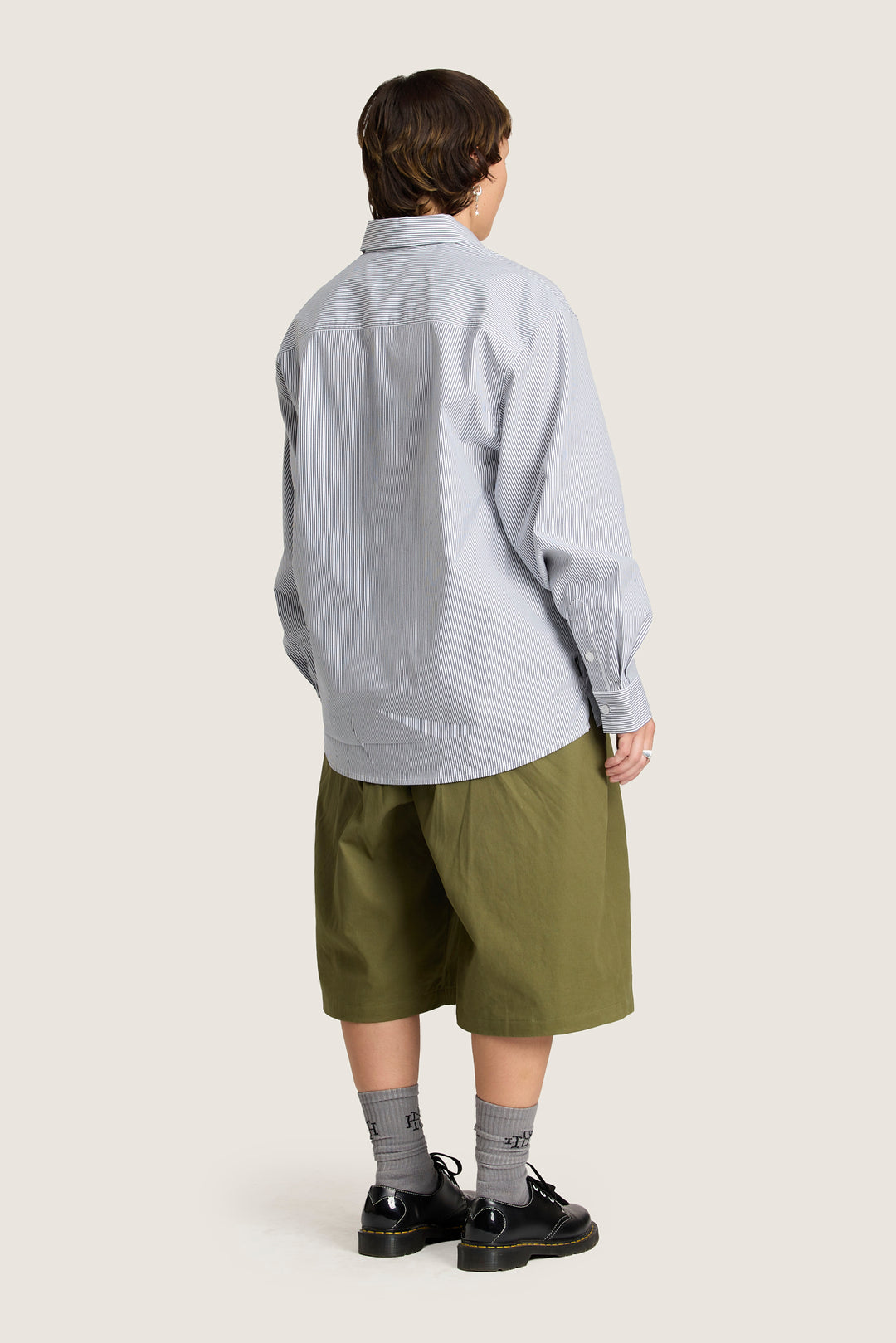 Growing Patterns Oxford Shirt - Cotton Stripe Poplin
