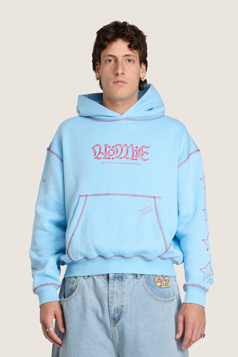 Bright Star Hoodie - Sky