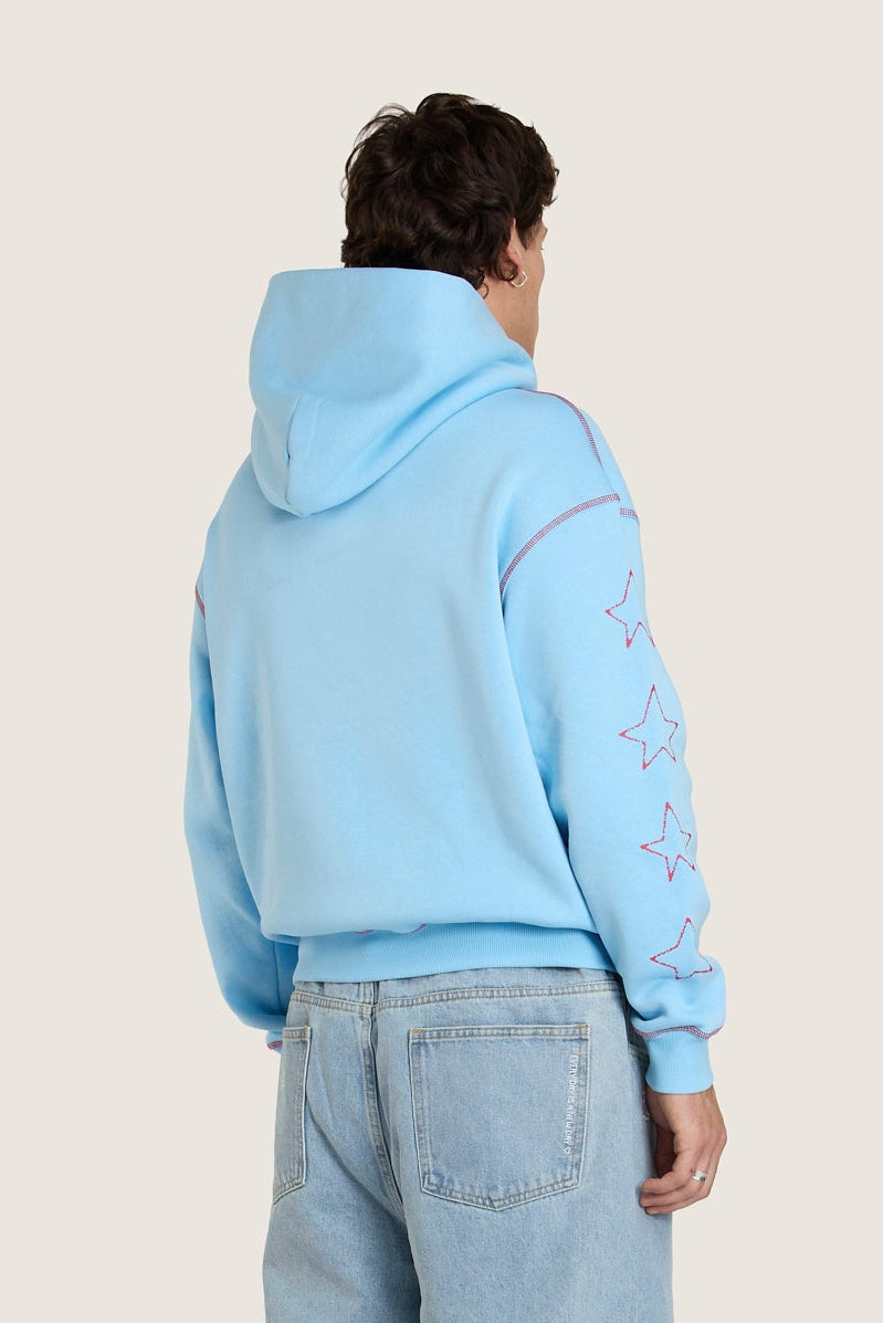Bright Star Hoodie - Sky