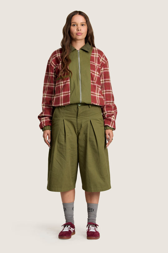 Personal Growth Reversible Jacket - Khaki