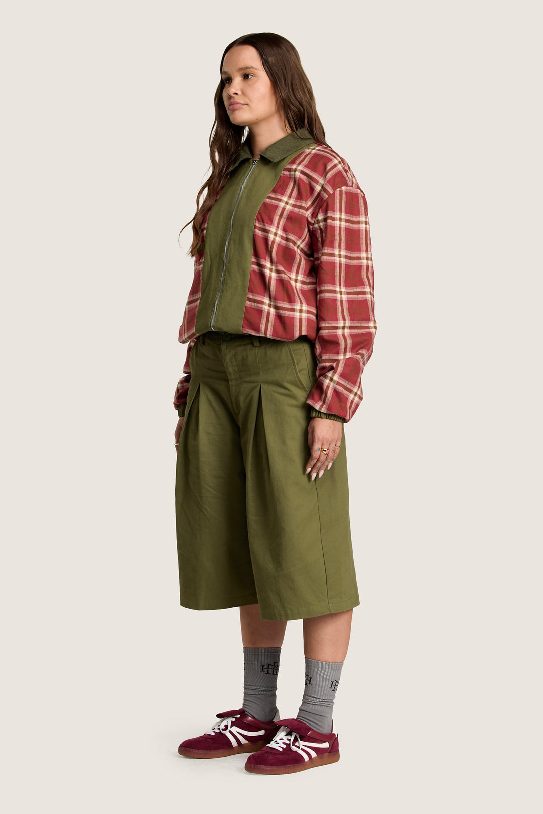 Personal Growth Reversible Jacket - Khaki