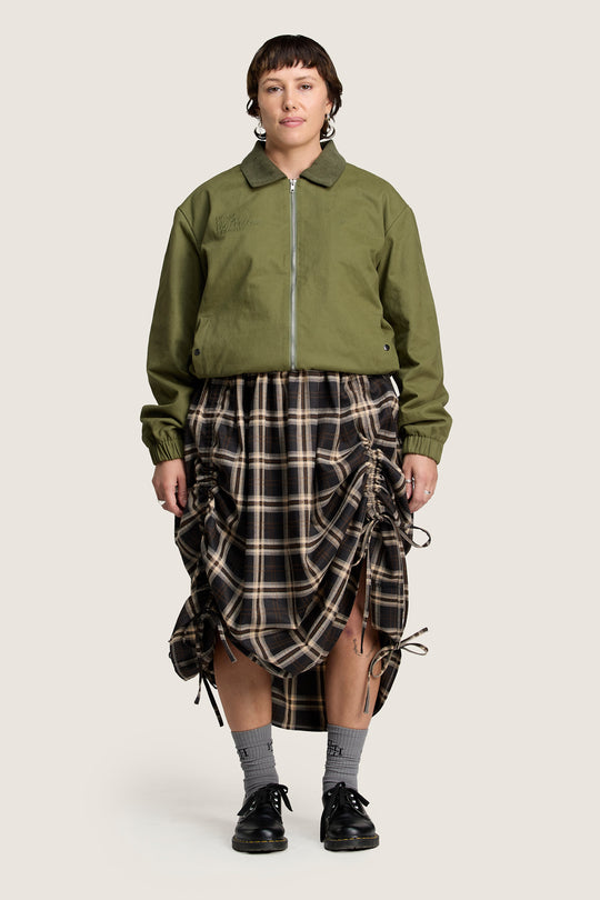 Personal Growth Reversible Jacket - Khaki