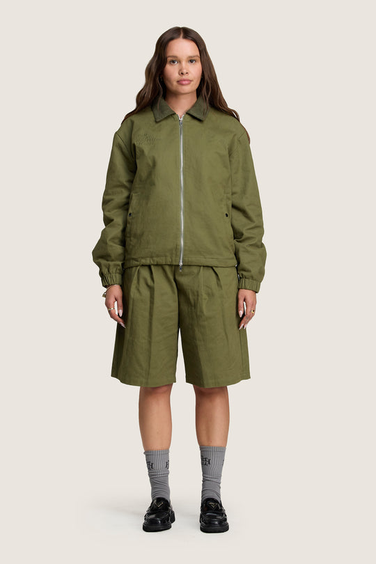 Personal Growth Reversible Jacket - Khaki