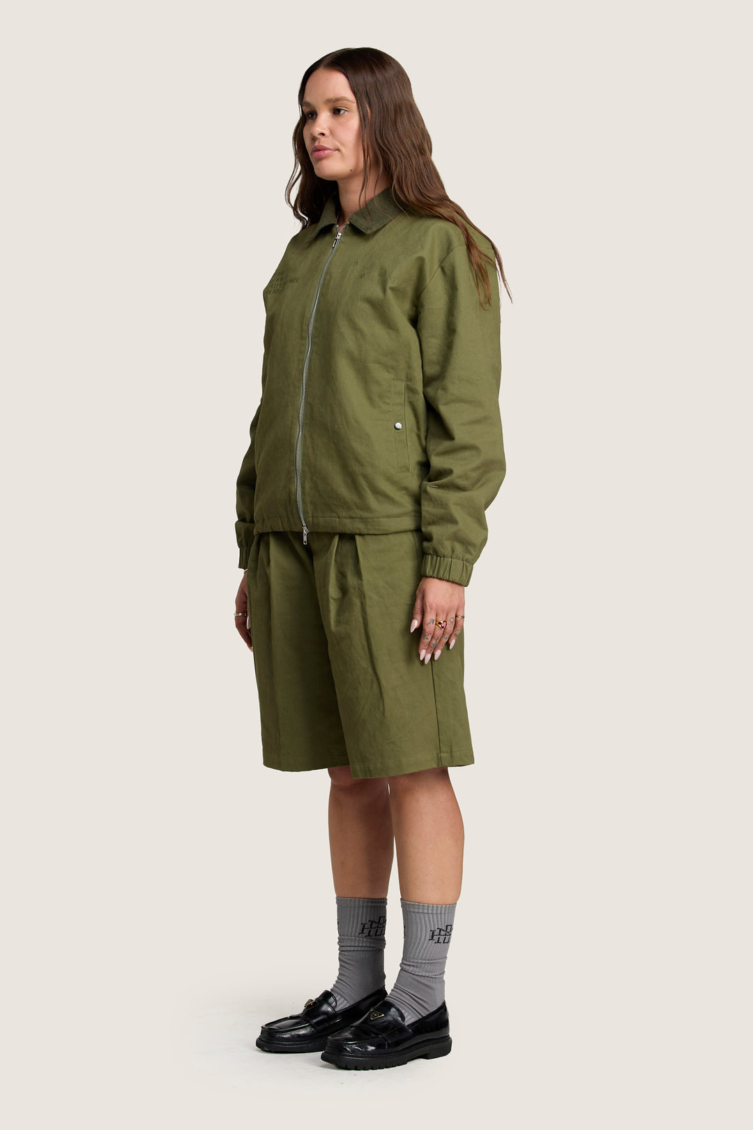 Personal Growth Reversible Jacket - Khaki