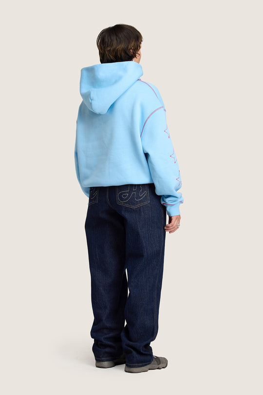 Bright Star Hoodie - Sky