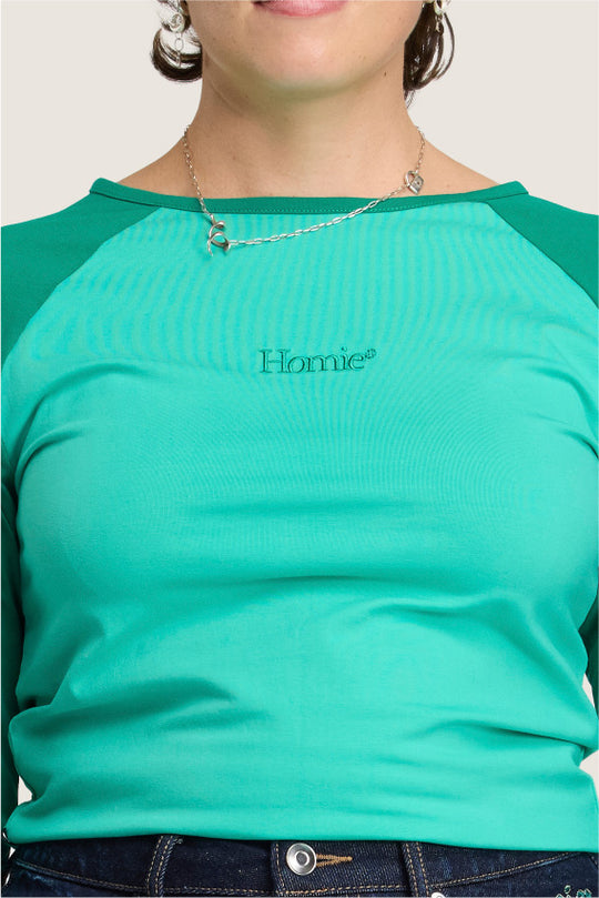 Logotype Raglan Tee - Green