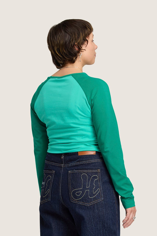Logotype Raglan Tee - Green