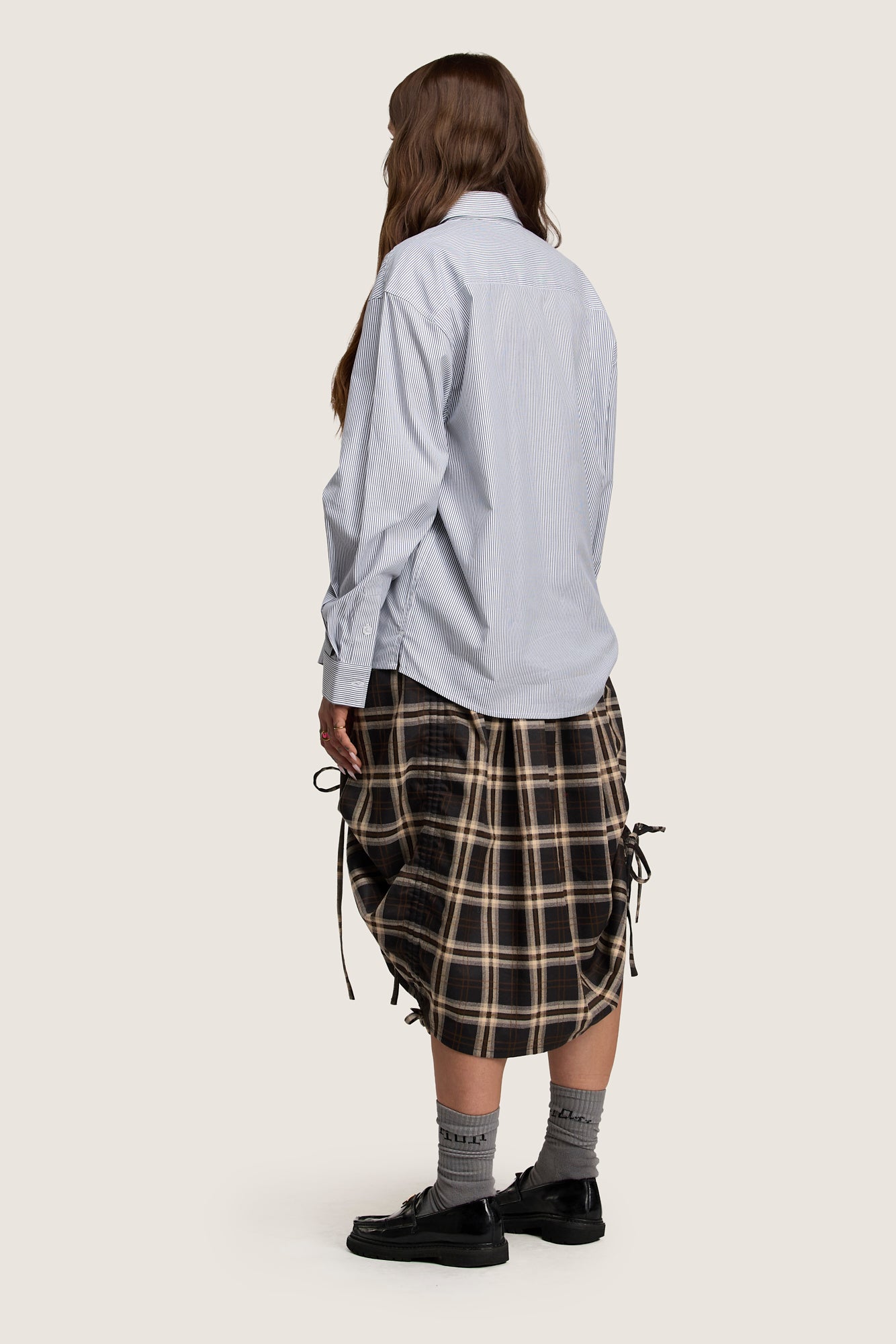 Growing Patterns Oxford Shirt - Cotton Stripe Poplin