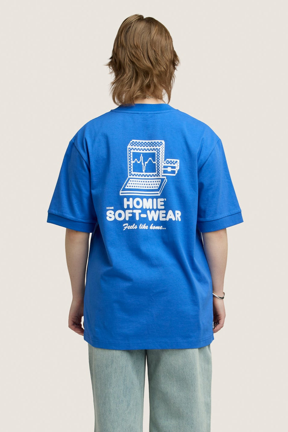 Soft-Wear Ringer Tee - Royal Blue