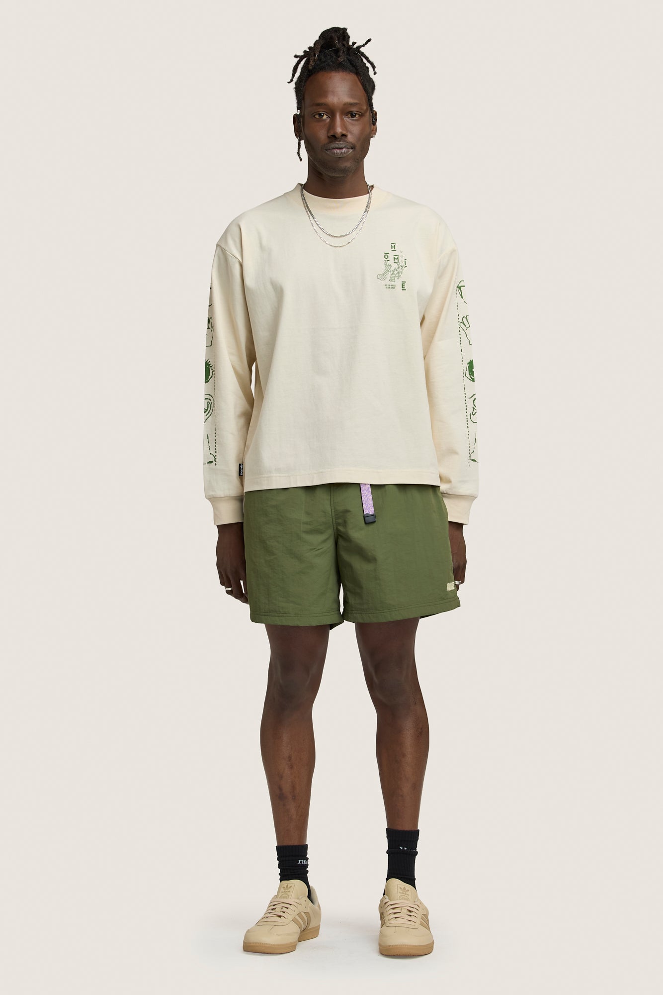 Adventure Shorts - Khaki Green