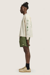 Beautiful World LS Tee - Mushroom