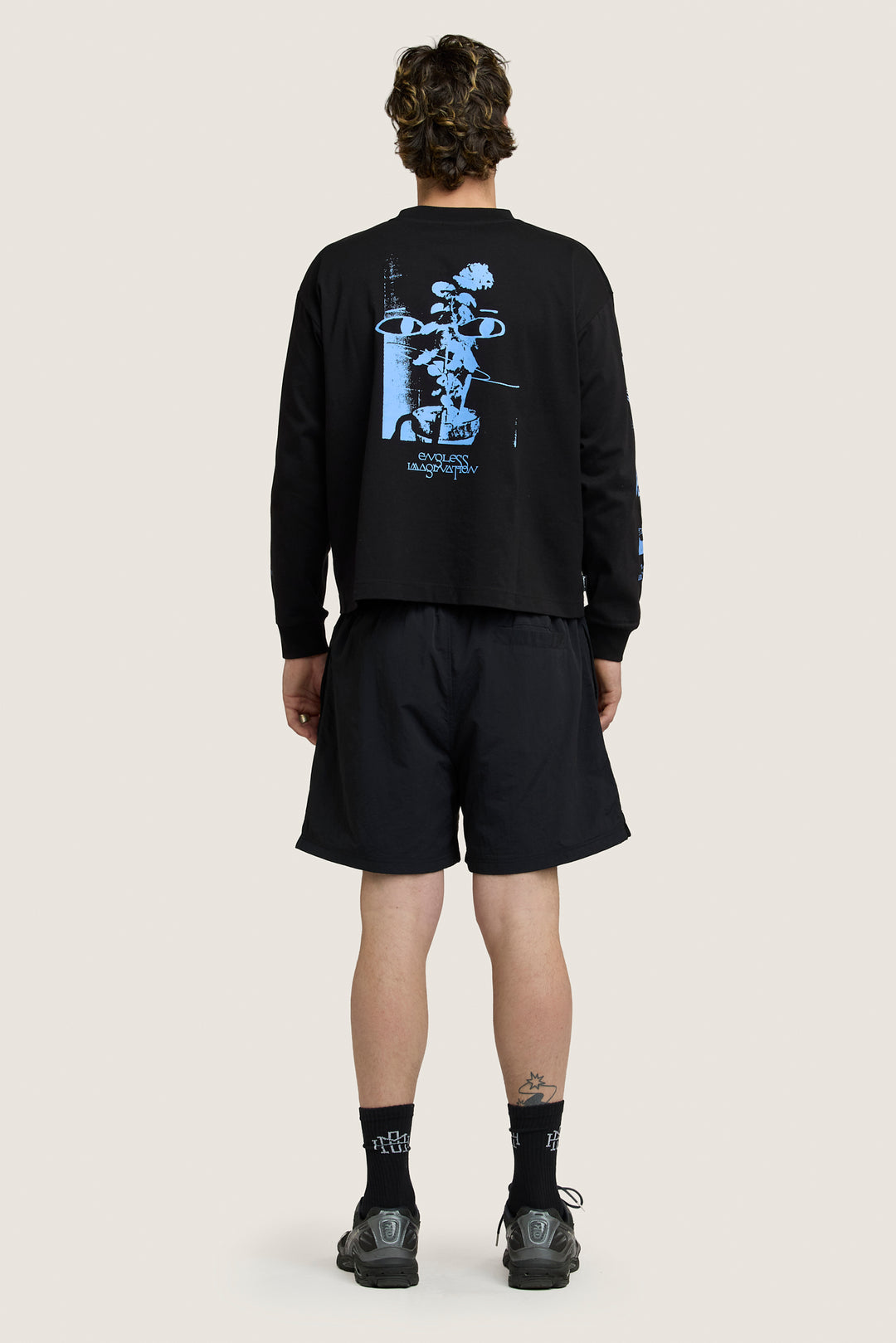 Endless Imagination LS Tee - Black