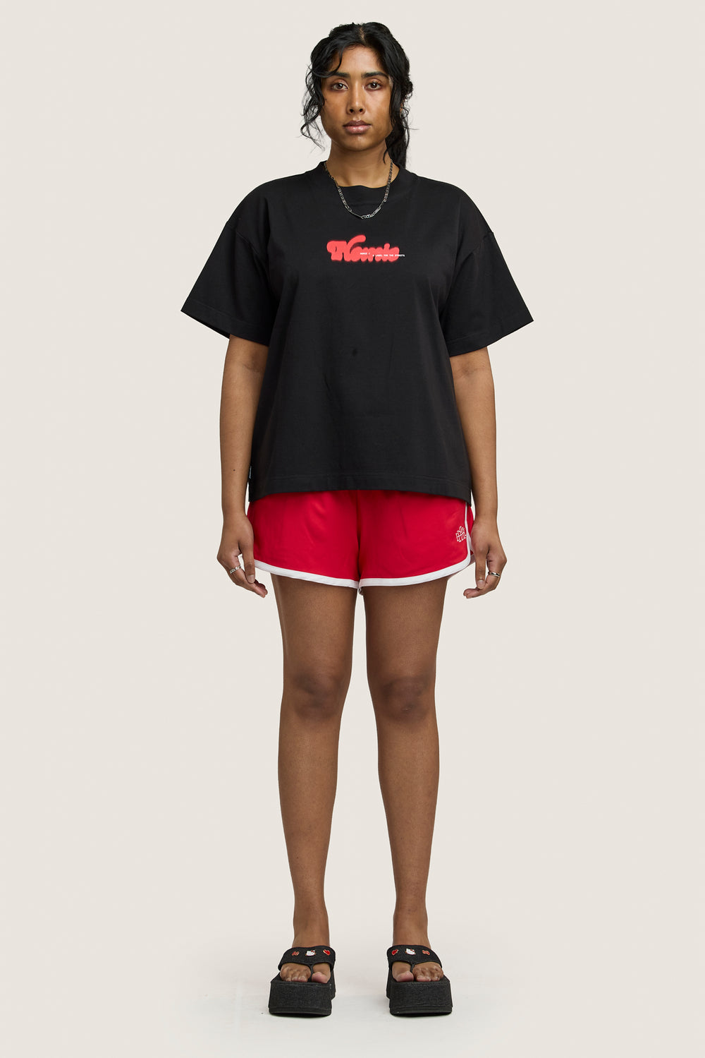 Track Shorts - Cherry Red