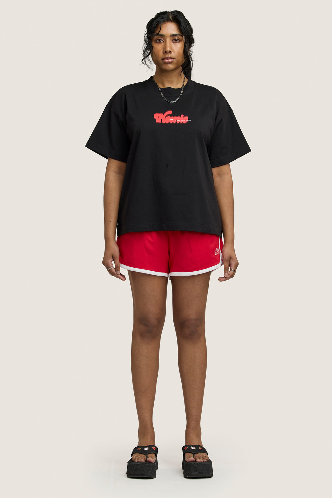 Track Shorts - Cherry Red