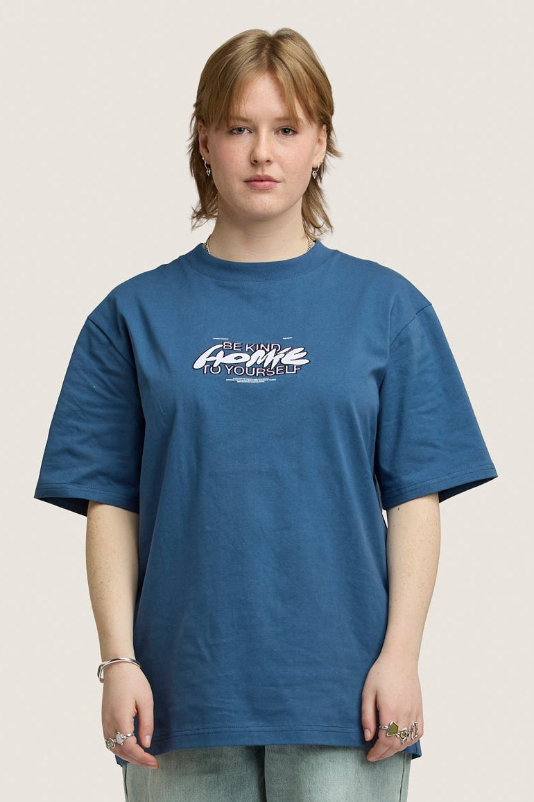 Kind To Yourself Tee - Cobalt Blue