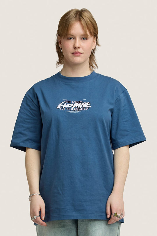 Kind To Yourself Tee - Cobalt Blue