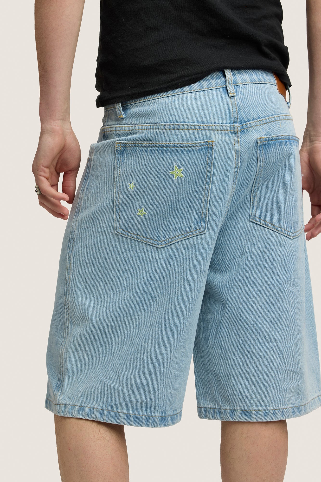 Creating Nostalgia Jorts - Medium Blue