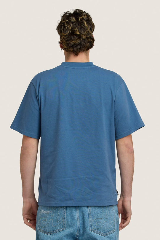 Heavy Weight Tee - Dark Cobalt