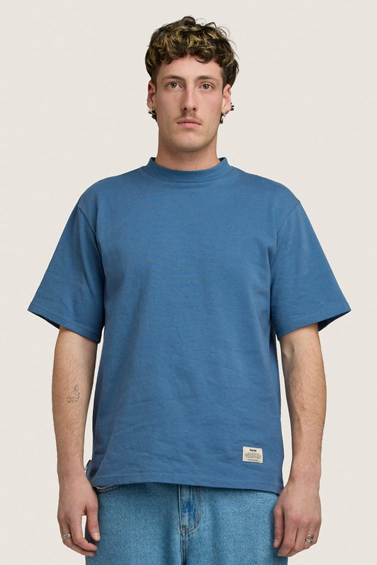 Heavy Weight Tee - Dark Cobalt