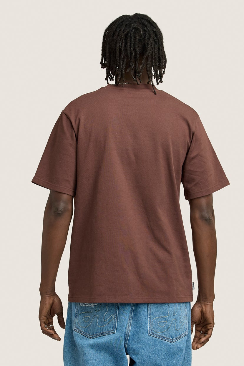 Heavy Weight Tee - Chocolate