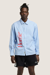 Blossom Oxford Shirt - Blue & White Stripe