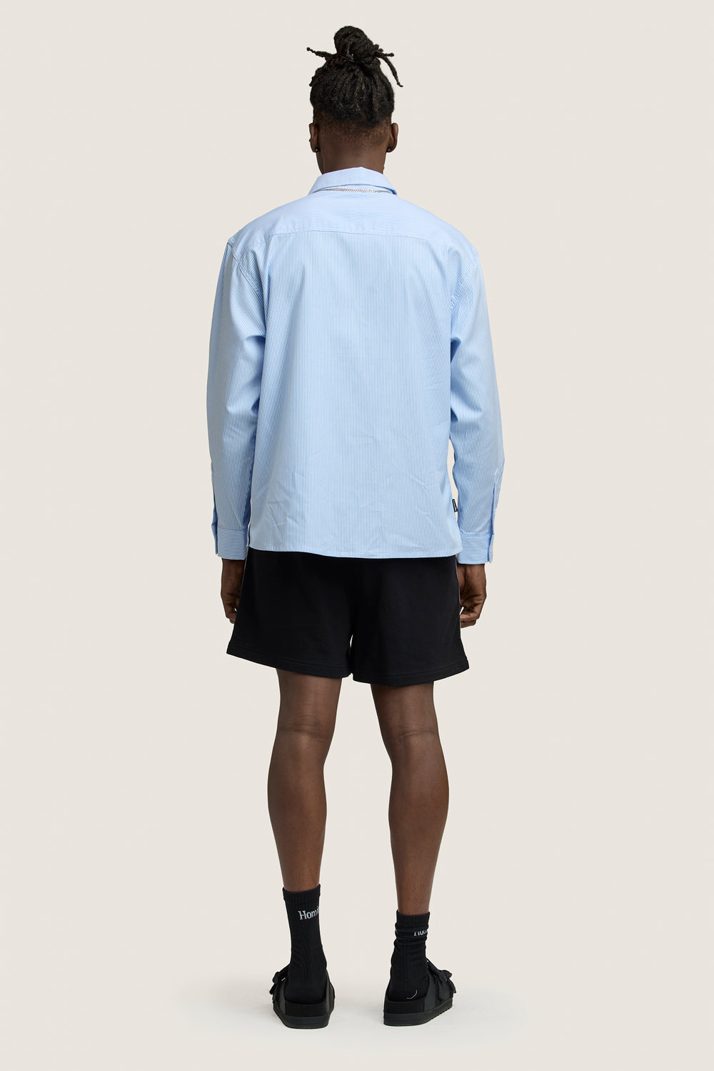 Stripe Shorts - Black