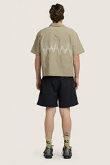 Rhythm Boxy Shirt - Chocolate Check