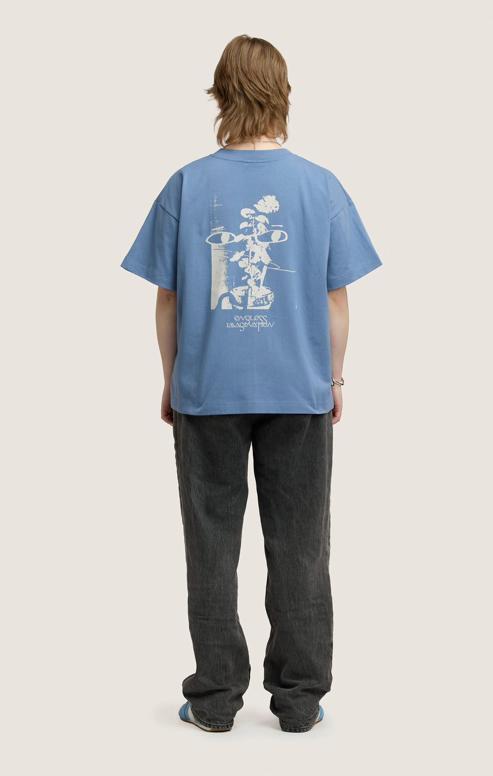 Endless Imagination Tee - Steel Blue