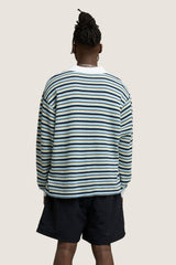 Stripe Rugby Knit - Blue