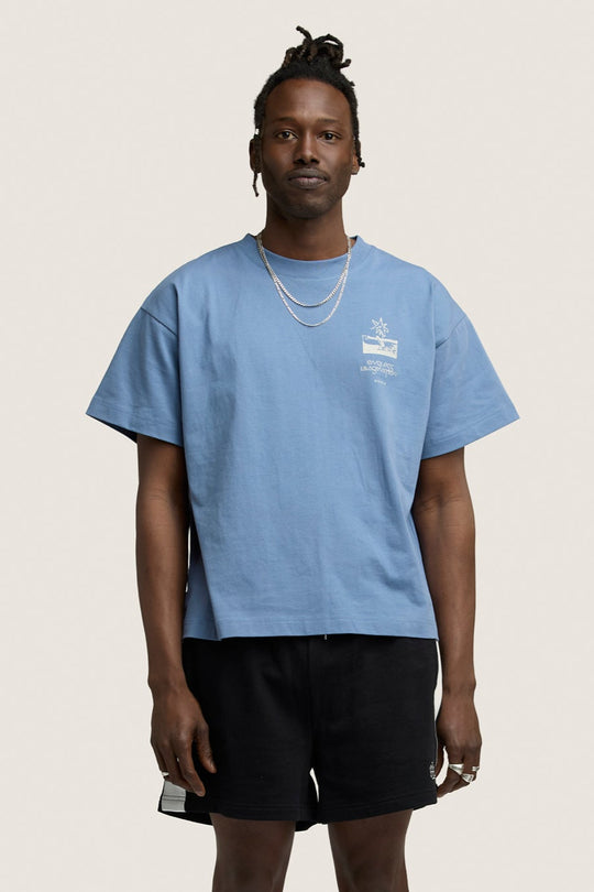 Endless Imagination Tee - Steel Blue