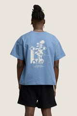 Endless Imagination Tee - Steel Blue