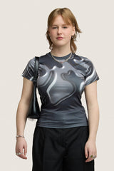 Ooze Baby Tee - Grey