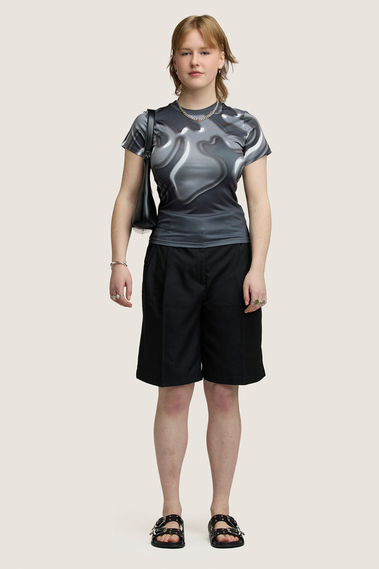 Ooze Baby Tee - Grey