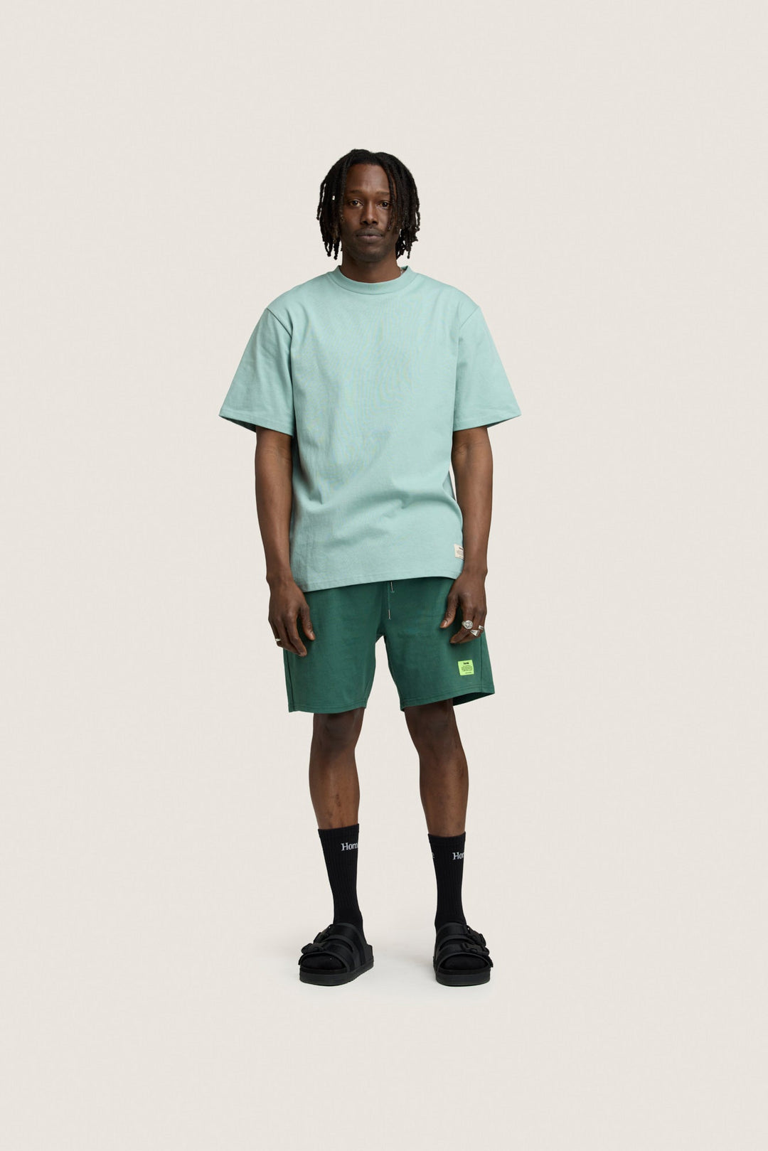 Heavy Weight Tee - Sage - XL