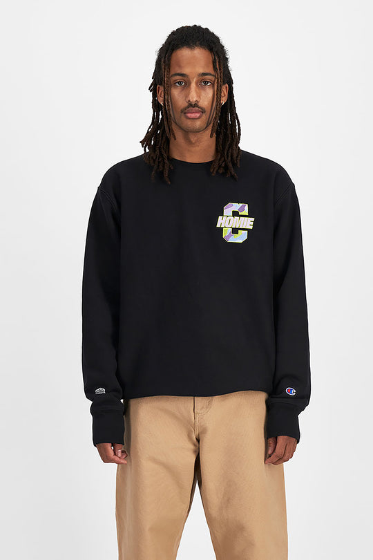 Reverse Weave HoMie x Champion Crew - Black