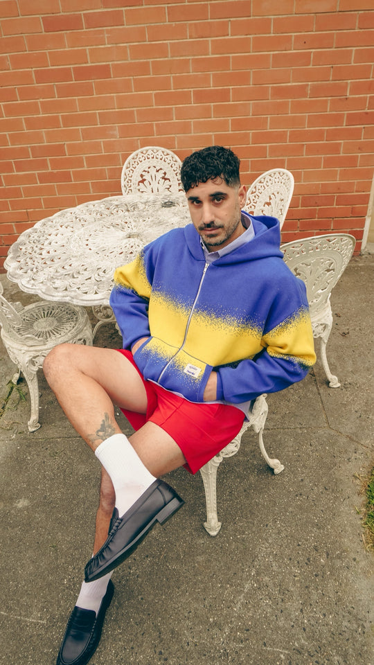 Los Angeles Rams - Crop Zip Knitted Hoodie
