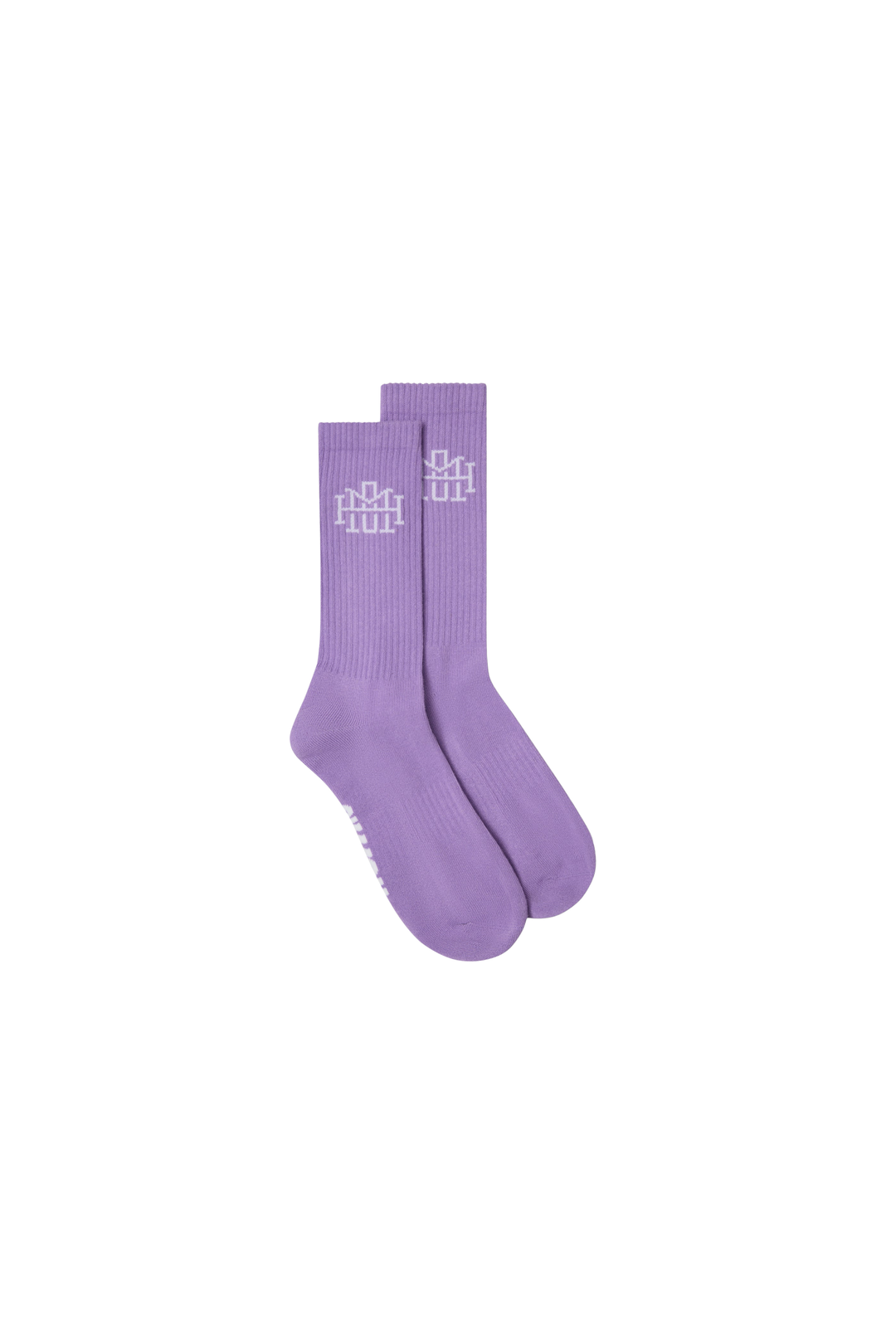 20 Monogram Socks - Lilac
