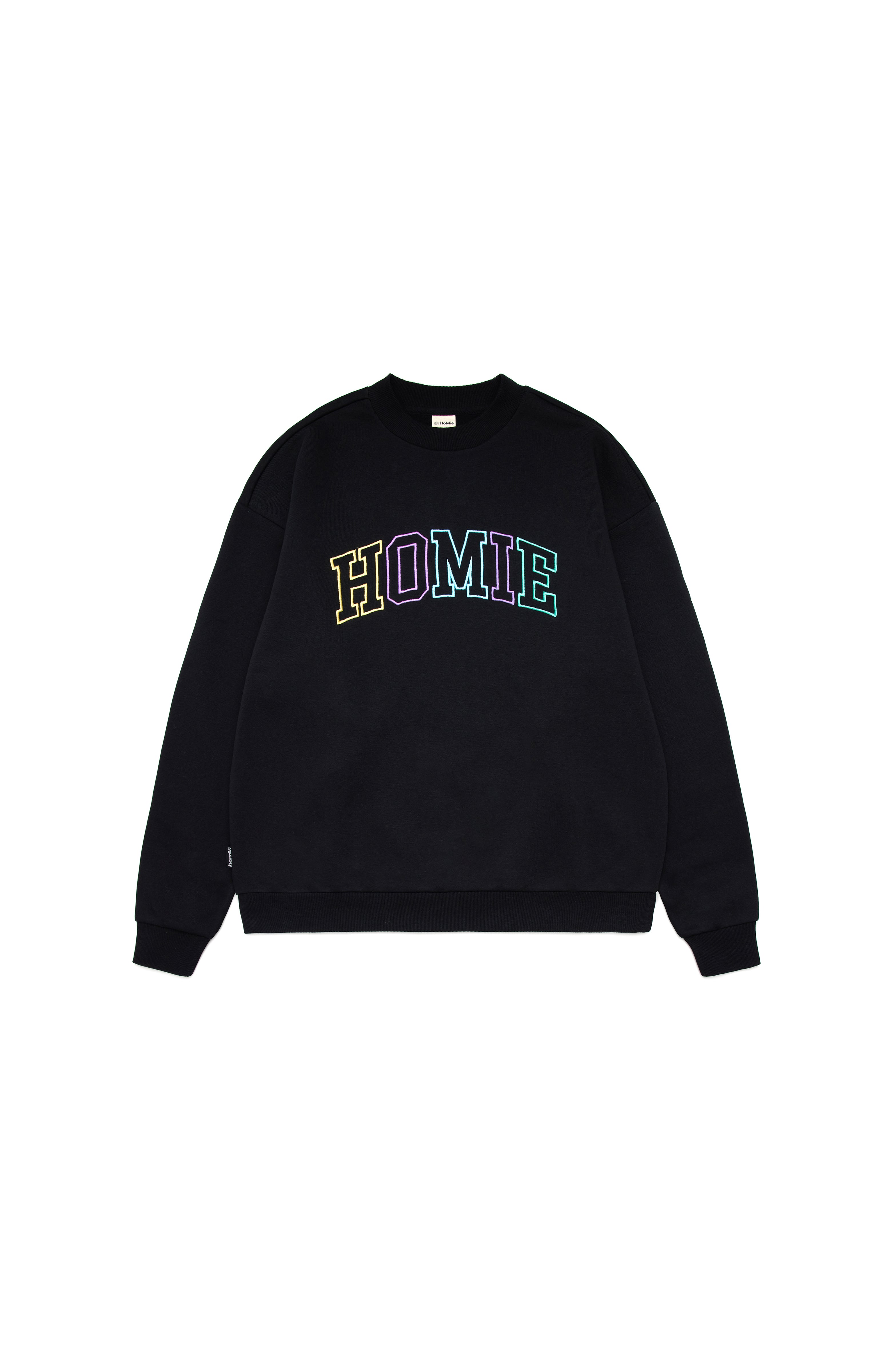 College Crewneck - Black