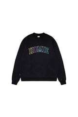 College Crewneck - Black
