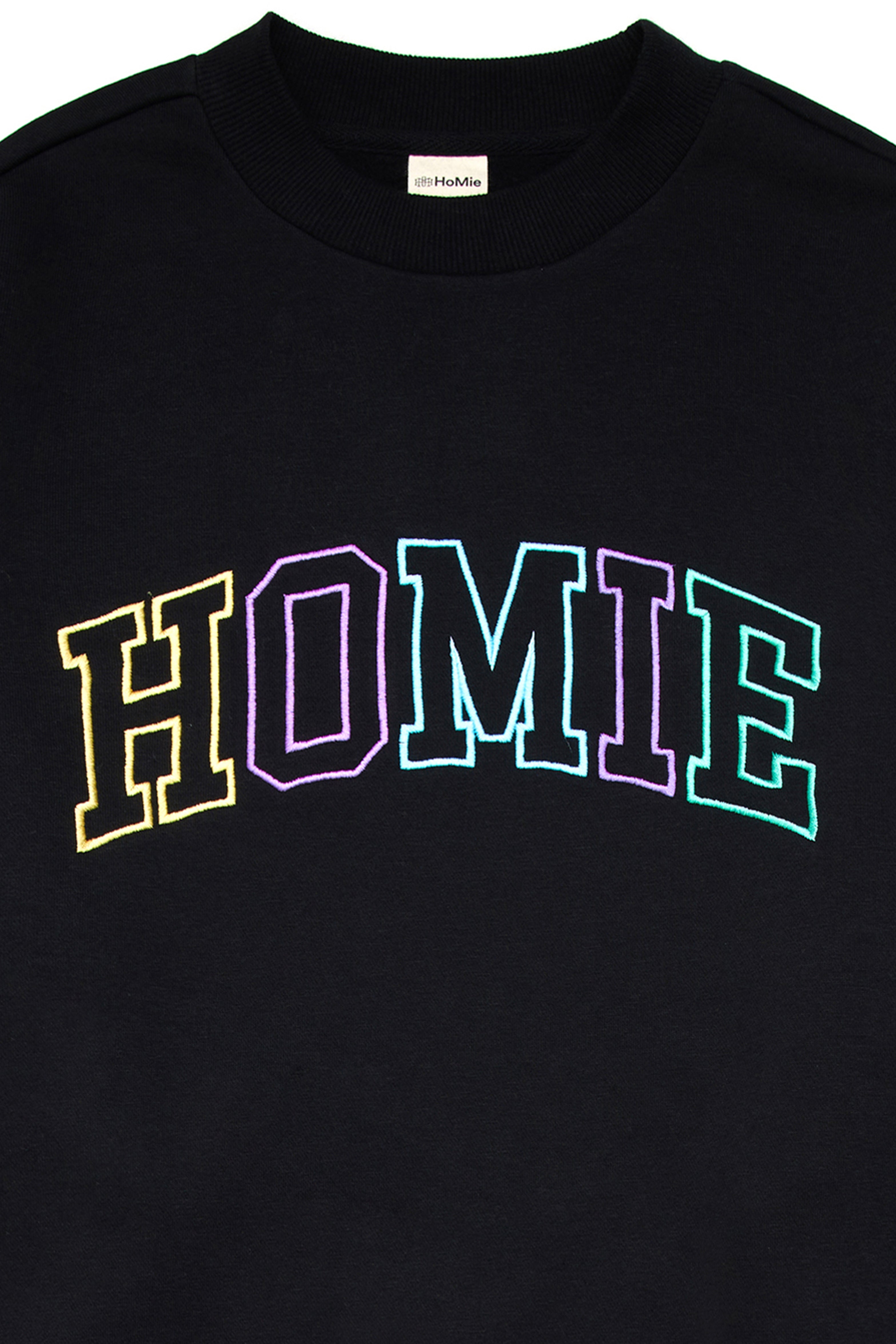 College Crewneck - Black