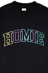 College Crewneck - Black