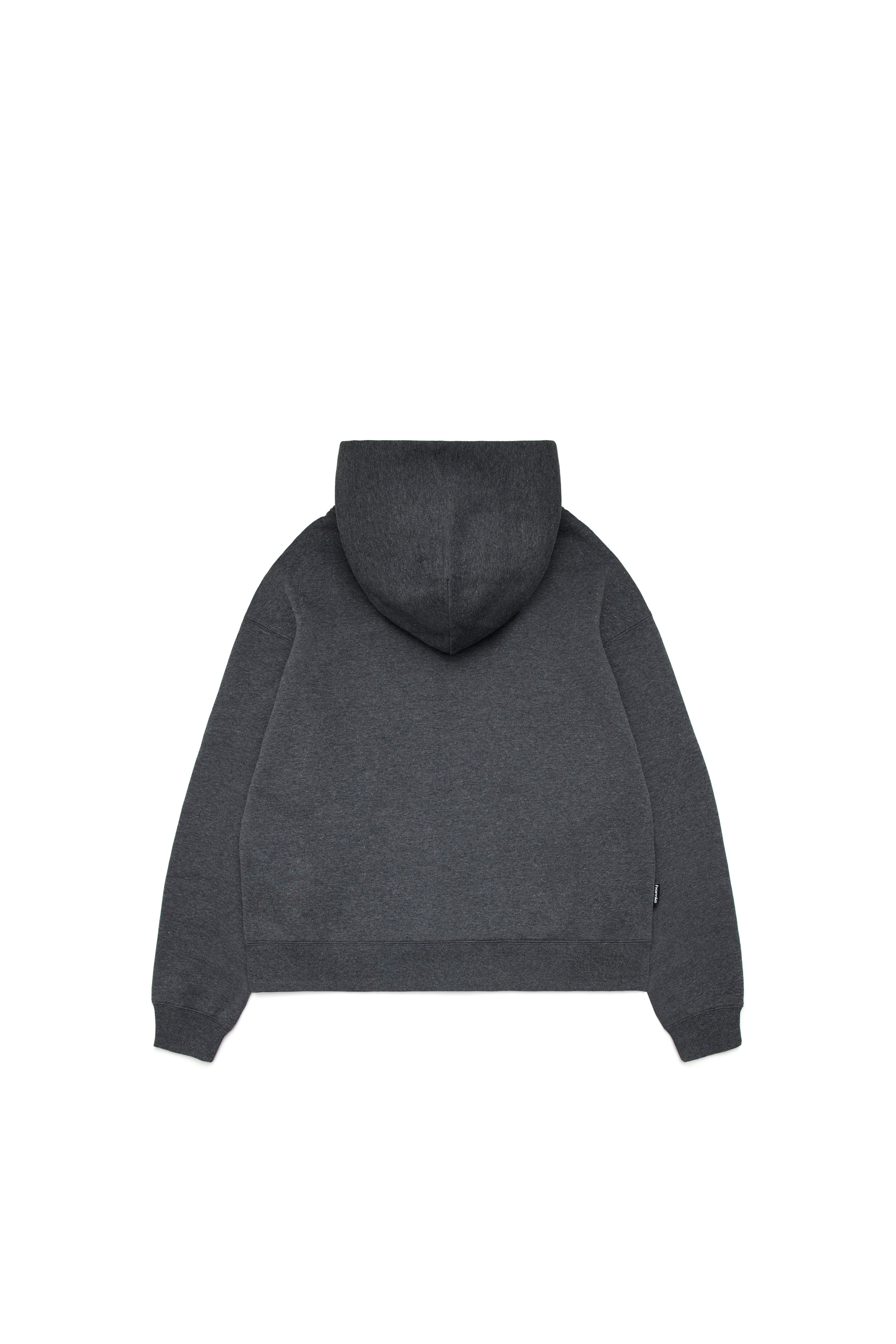 Cropped Zip Hoodie - Charcoal / Heather Grey – homie.com.au