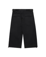 Cargo Capri Pants - Black