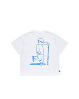 Back Tee - White