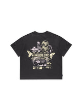 Few Words Tee - Charcoal