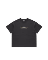 Few Words Tee - Charcoal