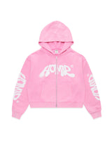 Goosebumps Zip Hoodie - Pink
