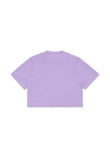 Heavy Weight Cropped Tee - Lilac
