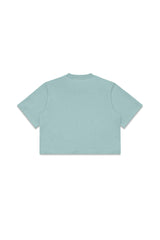 Heavy Weight Cropped Tee - Sage