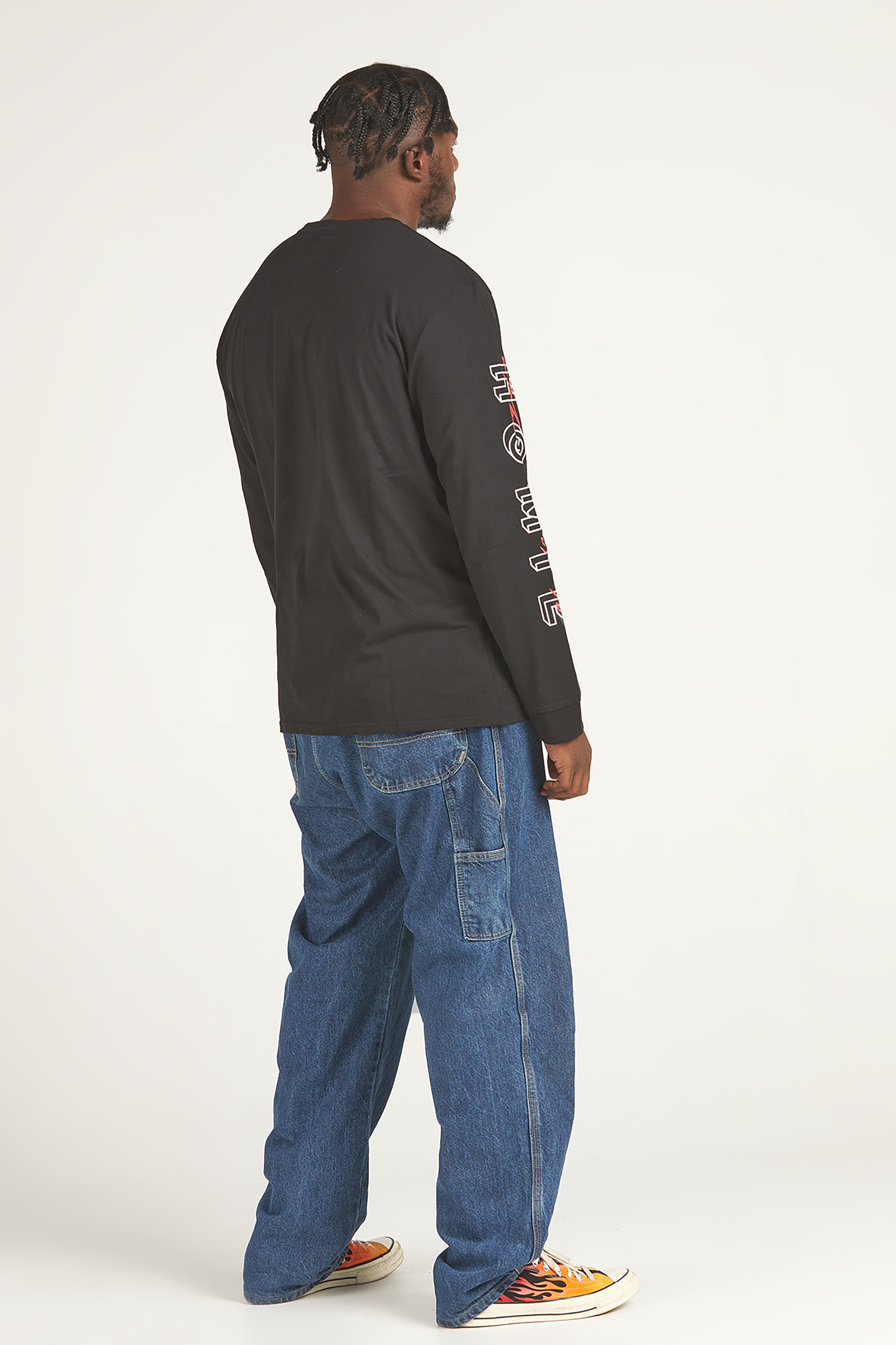 Monogram Black Long Sleeve (XS,S)